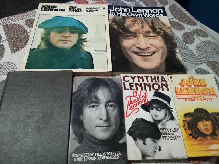 image for John Lennon books. 