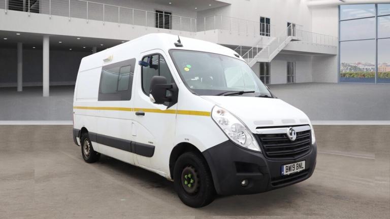 FINANCE AVAILABLE 2019 VAUXHALL MOVANO 2.3 CDTi 3500 7 SEATS INCLUDED VAN