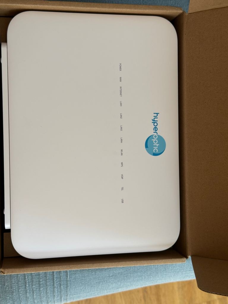 Hyperoptic Broadband Router – Unused, In Box