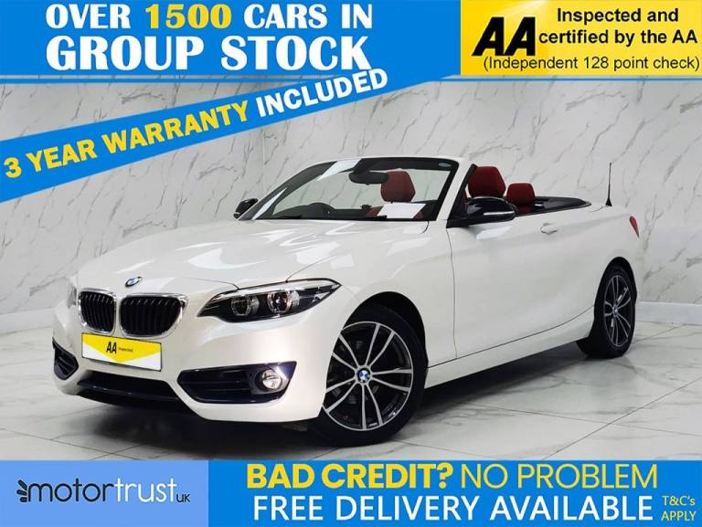 2018 BMW 2 Series 1.5 218i GPF Sport Convertible 2dr Petrol Auto Euro 6 (s/s) (136 ps) Convertibl...
