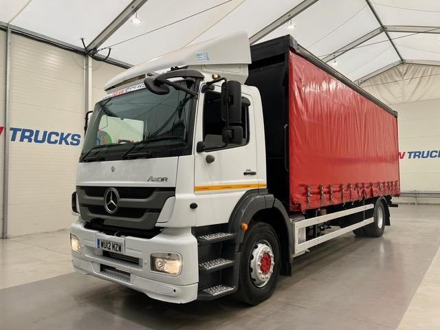 Mercedes-Benz Axor 1824 Day Cab Curtainsider Manual
