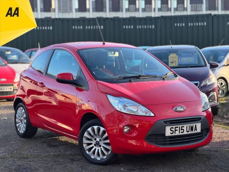 2015 Ford Ka 1.2 Zetec Hatchback 3dr Petrol Manual Euro 5 (s/s) (69 ps) Hatchback Petrol Manual