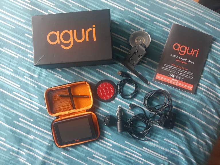 Aguri Motorhome GPS Sat Nav & Dash Cam