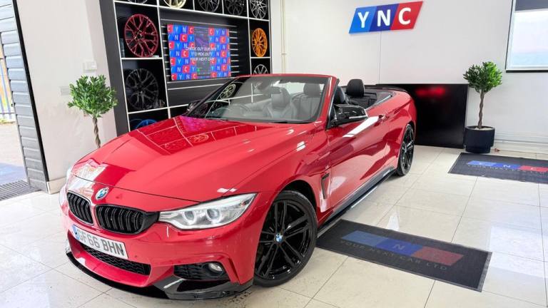2016 BMW 4 Series 2.0 420d M Sport Auto Euro 6 (s/s) 2dr Convertible Diesel Automatic