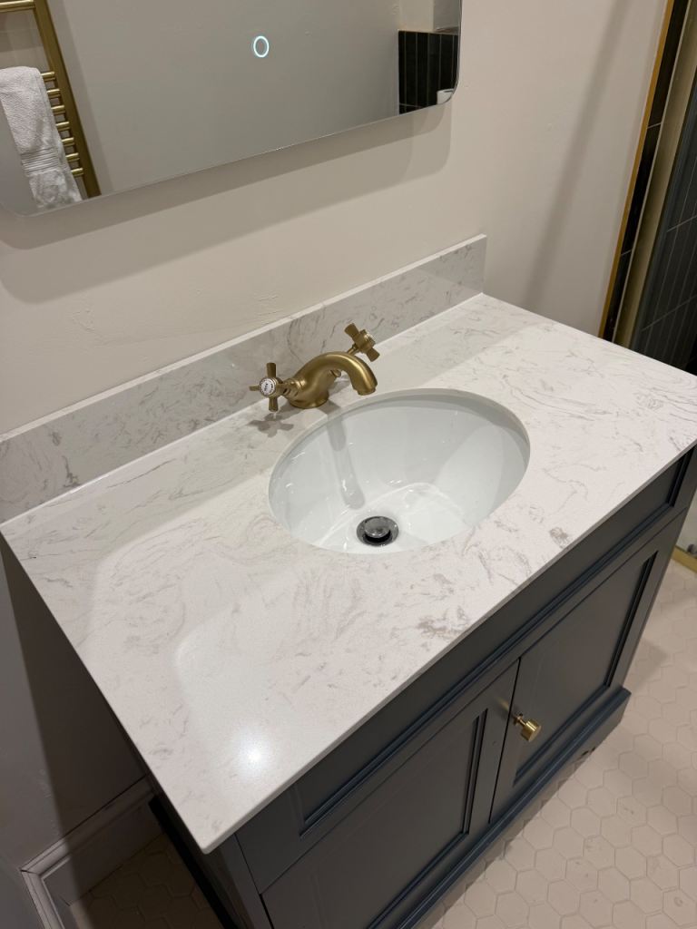Marble Top & Basin 