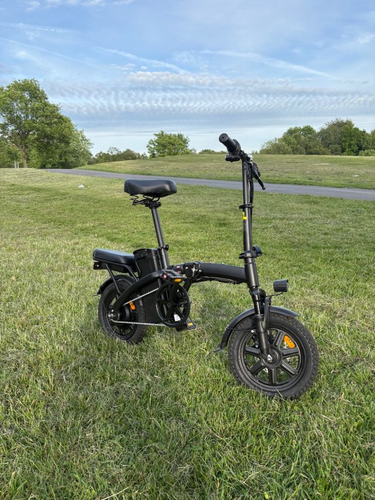 Electric folding bike