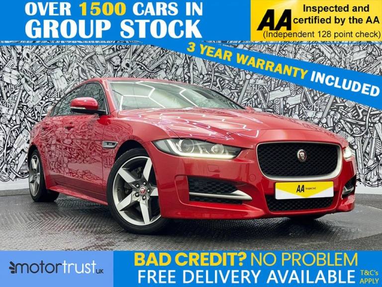 2018 Jaguar XE 2.0i GPF R-Sport Saloon 4dr Petrol Auto Euro 6 (s/s) (200 ps) Saloon Petrol Automatic