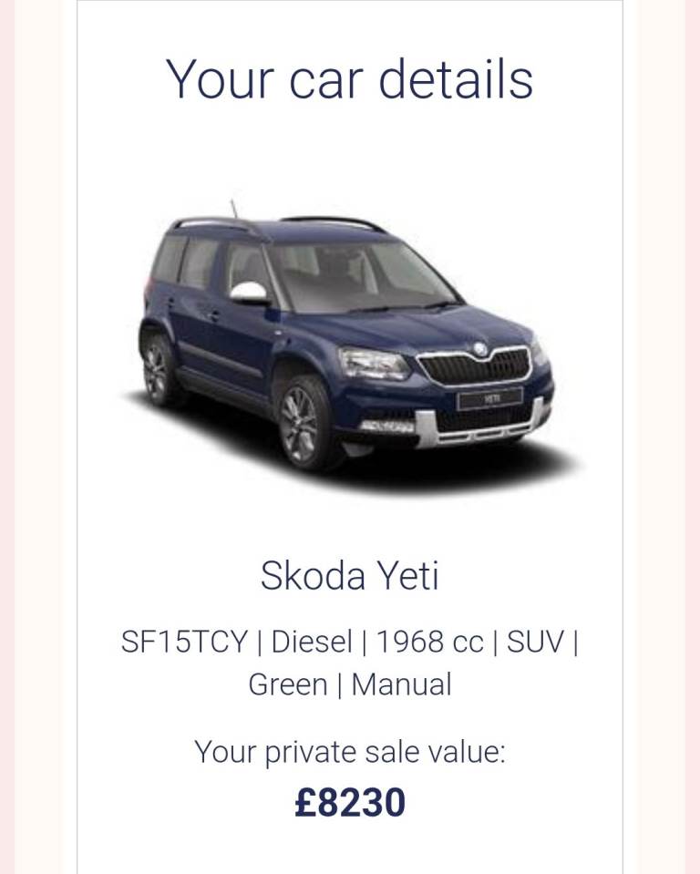 Skoda, YETI OUTDOOR, Hatchback, 2015, Manual, 1968 (cc), 5 doors