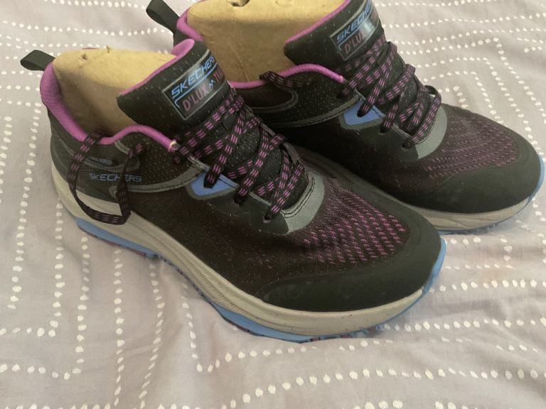 image for Women’s Sketcher D’Lux Trail Trainers Size 5 