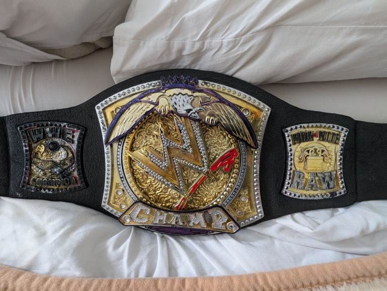 Jakks 2005 WWE Championship Spinner Belt Replica for Kids John Cena