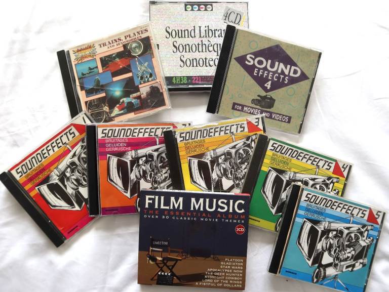 Sound Effects for Film, Video & Stage – Job Lot: 13 CD’s