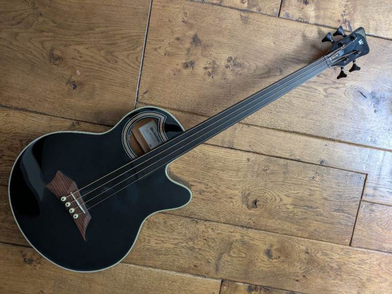 Warwick Alien Rockbass Fretless Acoustic Bass Guitar (2014)