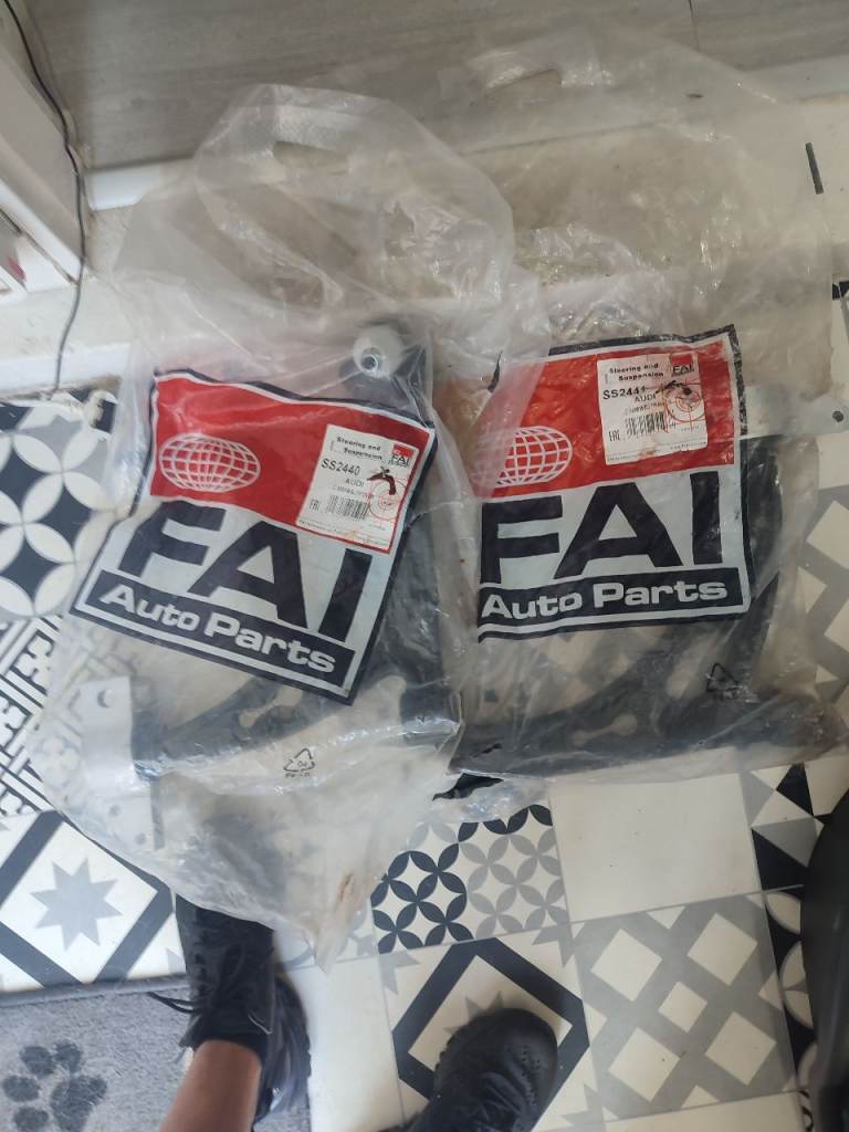 FAI Auto Parts : SS2440/SS2441 front lower track control arms VW, Audi, Skoda, Seat