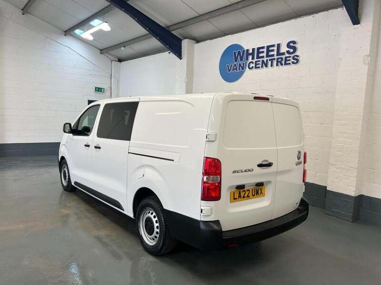 2022 Fiat Scudo 2.0 MultiJet 145 Tecnico Crew Van PANEL VAN DIESEL Manual