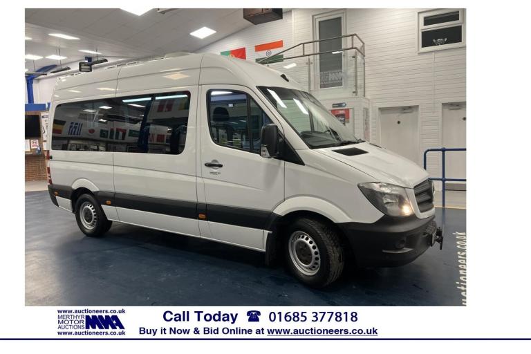 2018 Mercedes-Benz Sprinter 314 2.2CDI 143PS AUTO MWB 13 SEAT EVM MINIBUS (EURO 6) --------------...