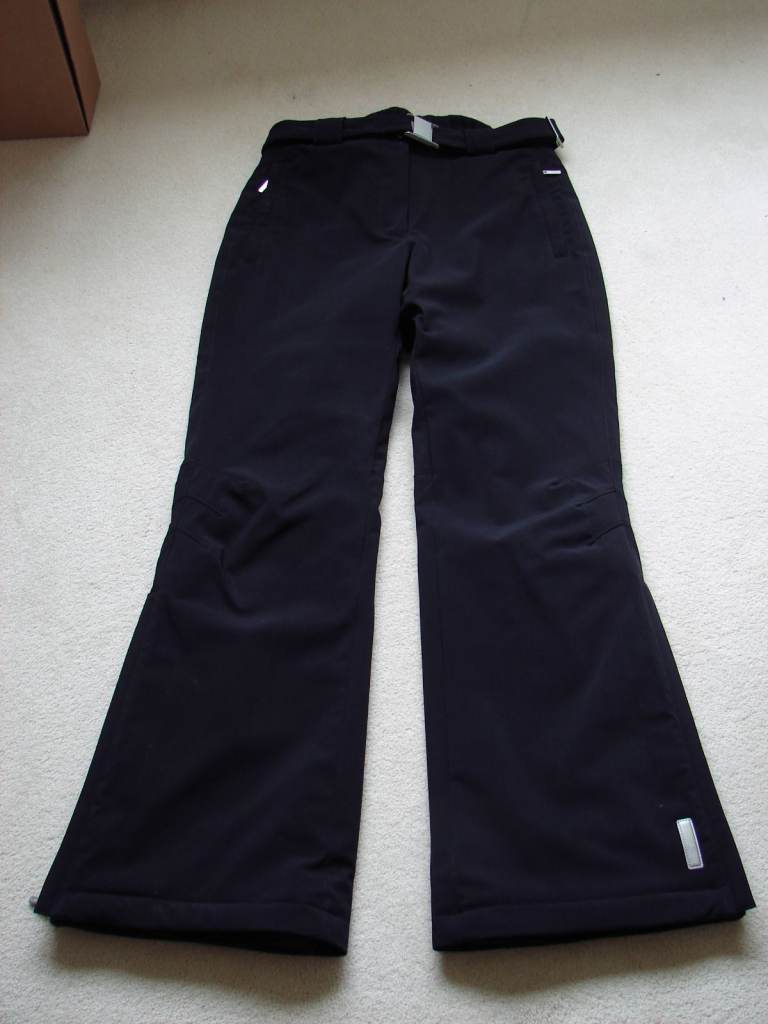 LADIES BLACK KILLY SKI TROUSERS - SIZE 12
