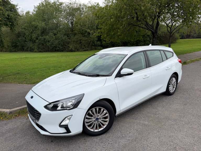 2019 69 FORD FOCUS 1.5 T ECOBOOST 150 TITANIUM WHITE ESTATE PETROL EX POLICE