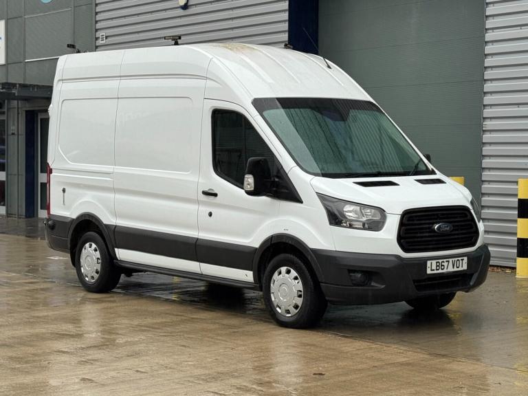 FORD TRANSIT 350 2.0 TDCI 2017 (67) MWB HIGH ROOF WORKSHOP PANEL VAN + 69,000 ML