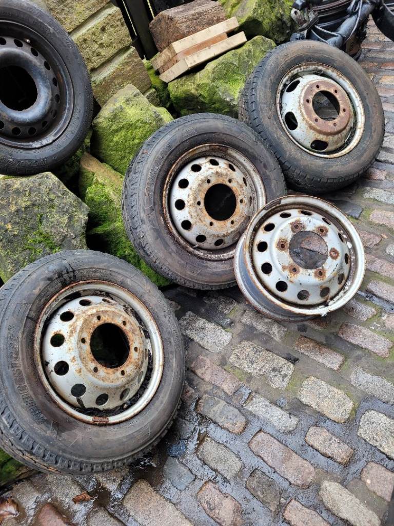 Transit twin wheeler 16inch Rims x4 