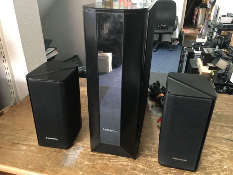 Panasonic Speakers AV Sub Woofer SB-HWX72 Front Speakers SB-FCX9