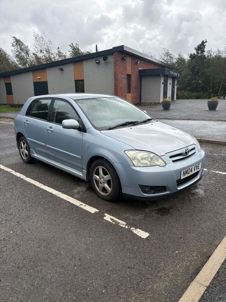 Toyota, COROLLA, Full MOT Hatchback, 2004, Manual, 1995 (cc), 5 doors