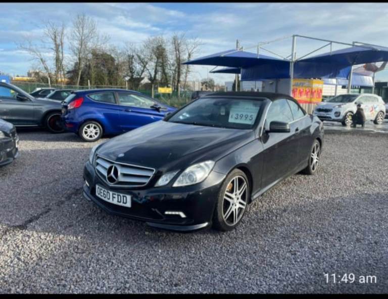Mercedes-Benz, E CLASS, Convertible, 2011, Semi-Auto, 2987 (cc), 2 doors