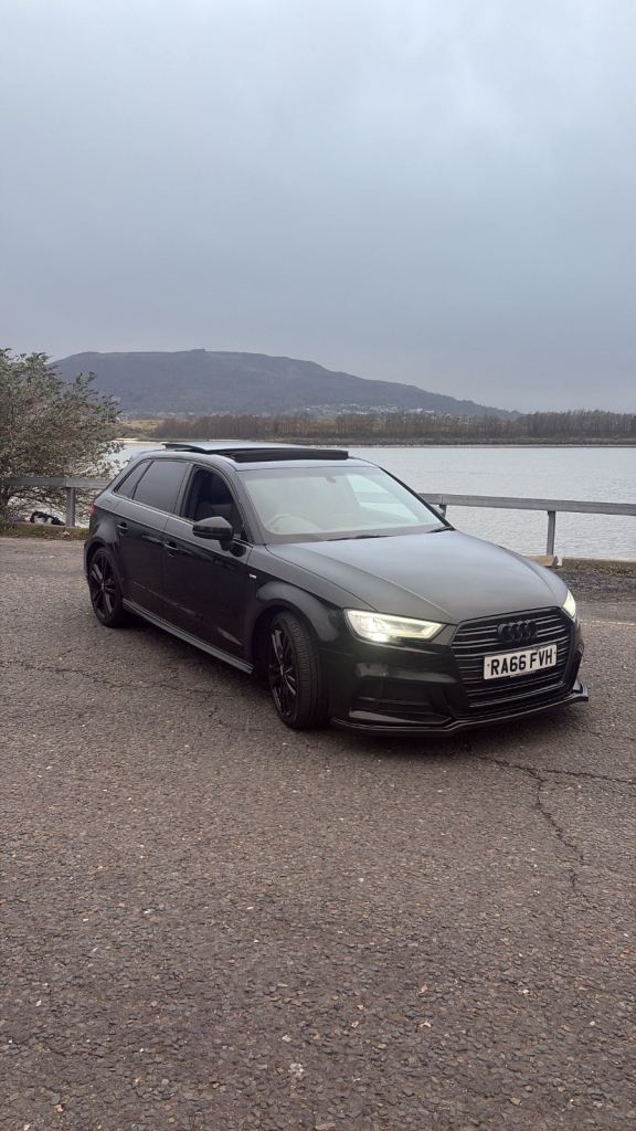 Audi A3 Sline Black edition