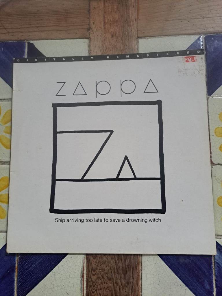 Frank Zappa Ship Arriving Too Late To Save A Drowning Witch 12" Vinyl Album