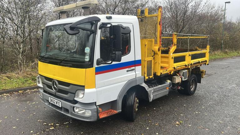 2012 (62) MERCEDES ATEGO 816 TIPPER. 7.5 TON GWV. THOMPSON STEEL BODY