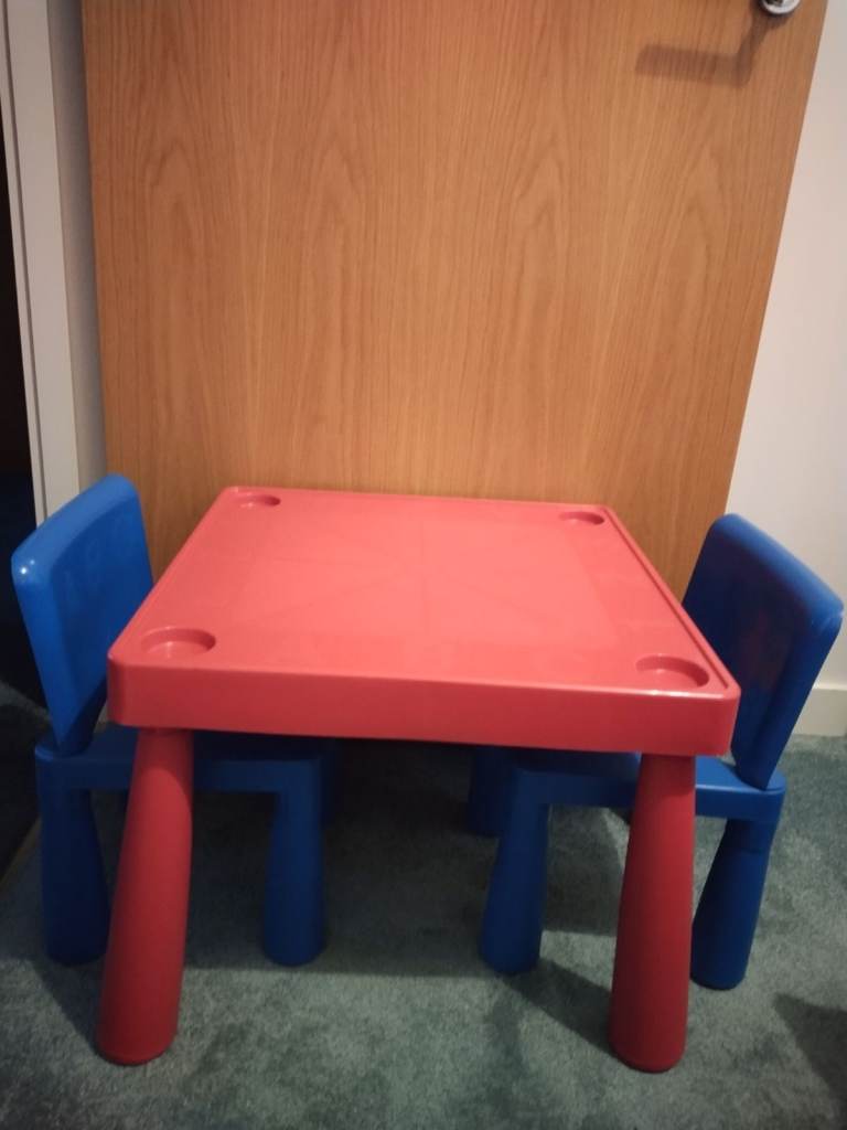 Square ABC Child's Table 