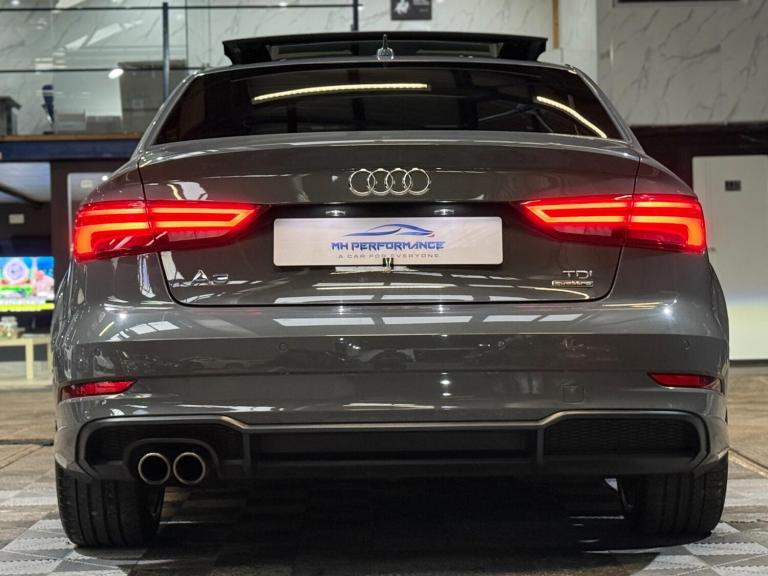 2017 Audi A3 2.0 TDI Black Edition S Tronic Auto 6Spd quattro Euro 6 (s/s) 4dr SALOON Diesel Auto...