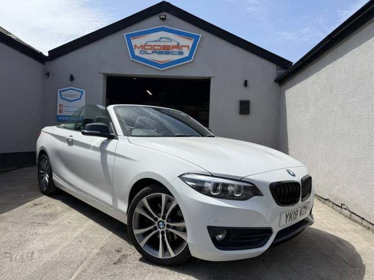 2018 BMW 2 Series 2.0 220d Sport Convertible Convertible Diesel Automatic