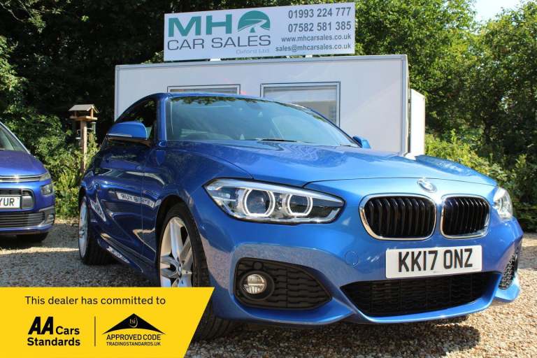 2017 BMW 1 Series 2.0 118d M Sport Euro 6 (s/s) 3dr HATCHBACK Diesel Manual