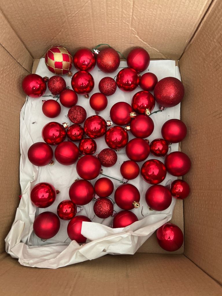 Christmas baubles