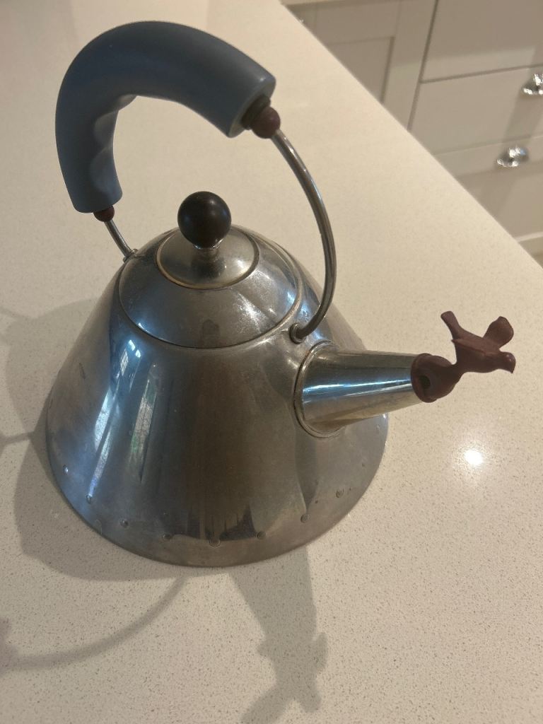Alessi bird whistle stove top kettle