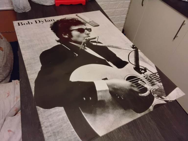 Bob dylan 1990s poster cool music room wall display 80 x 60 cms