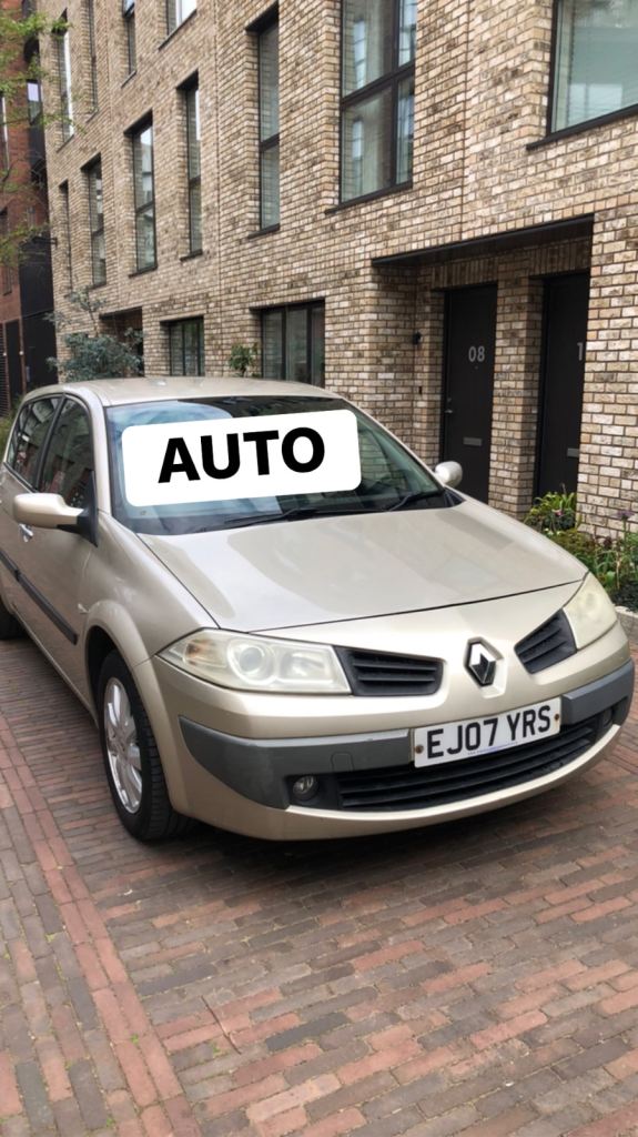 2007 Renault Megane auto petrol low miles (priced to sell)