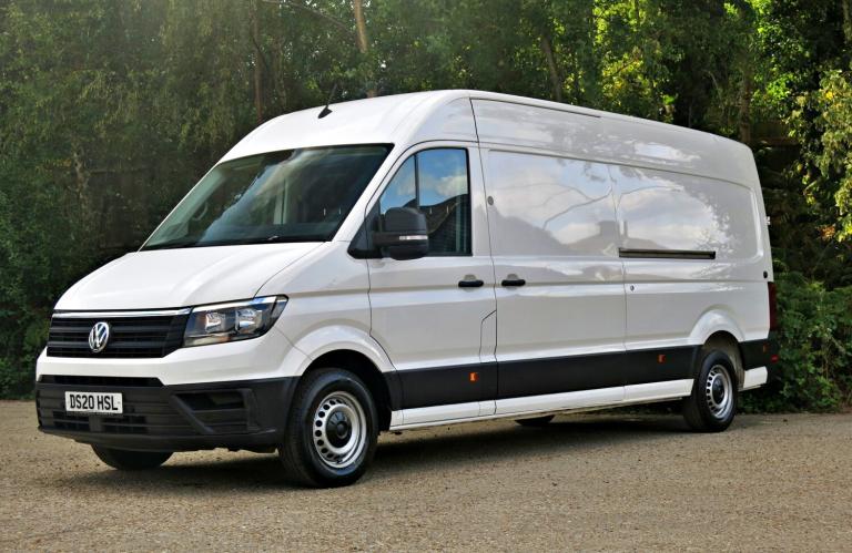 VOLKSWAGEN CRAFTER 140HP AIRCON TRENDLINE LWB HIGHROOF EURO White Manual Diesel