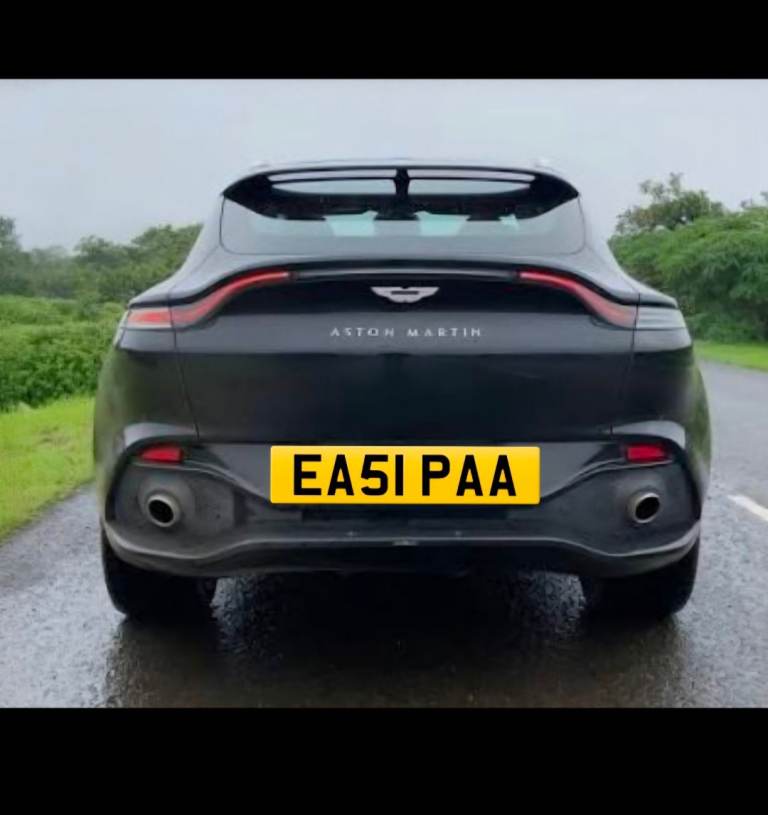 EA51 PAA ... private number plate 