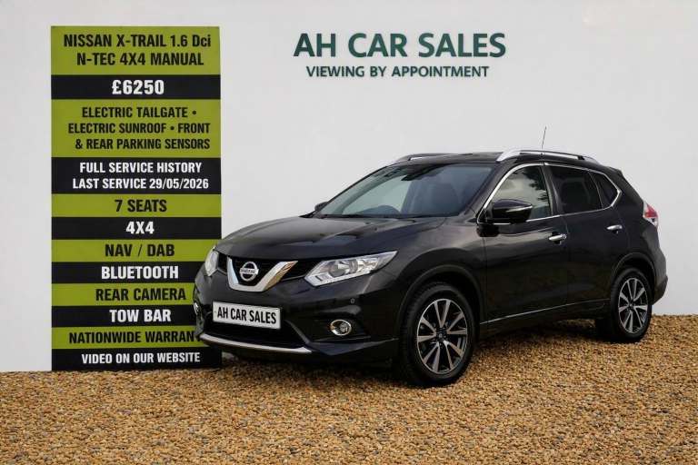 2016 Nissan X-Trail 1.6 dCi N-Tec 5dr 4WD [7 Seat] ESTATE Diesel Manual