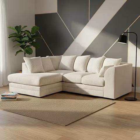 BRAND NEW jumbo corner sofa - Available in a variety of colours 