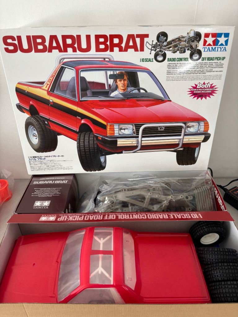 TAMIYA RC 58384 Subaru Brat Assembly Kit 1:10 - ESC Included