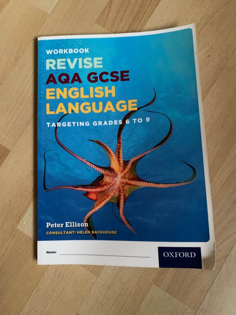 GSCE AQA English Language, for higher grades, revision book