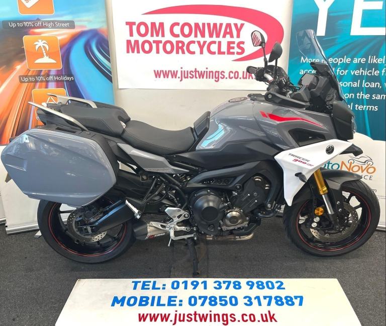 YAMAHA MT09 TRACER 900 GT, 2019(19), 21,566 MILES, FSH, SCORPION CAN, £6295