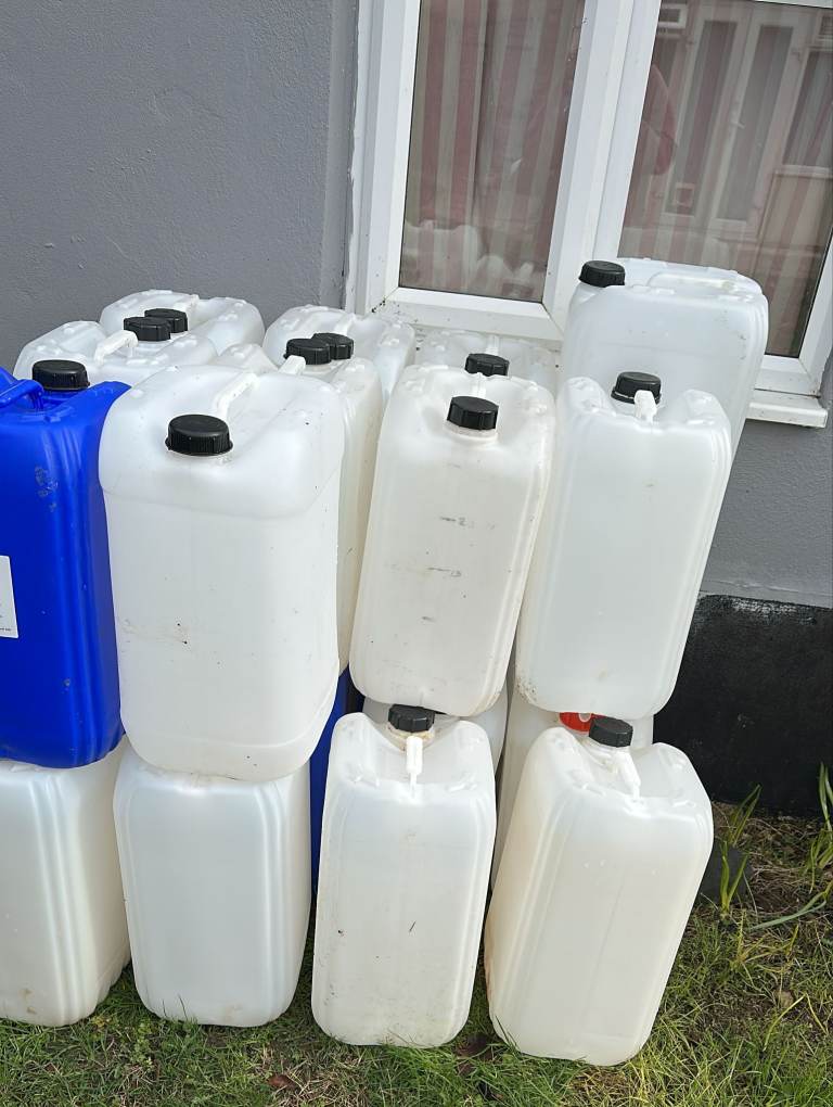 JERRY CANS USED UNWASHED