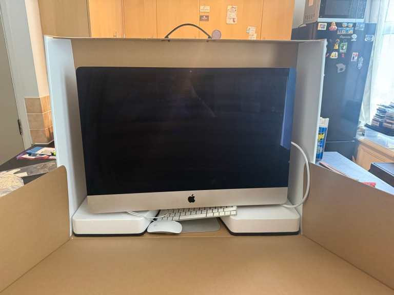 Apple Silver iMac 27" 3TB HDD 16GB RAM Desktop Computer