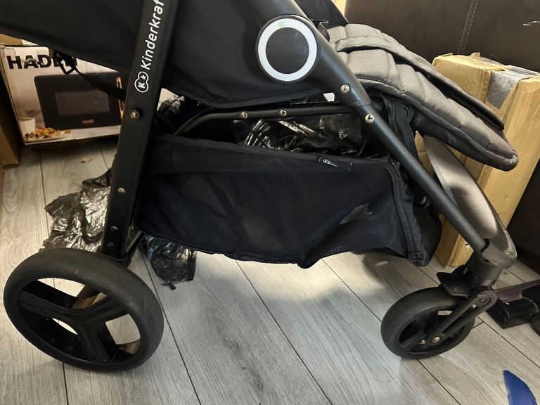 Kinderkraft Grande Plus Stroller Pushchair for Toddlers 