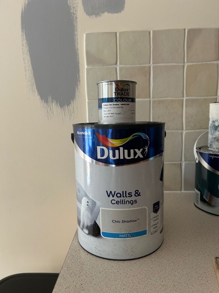 Dulux Chic Shadow Matt Emulsion Paint – New, Unopened