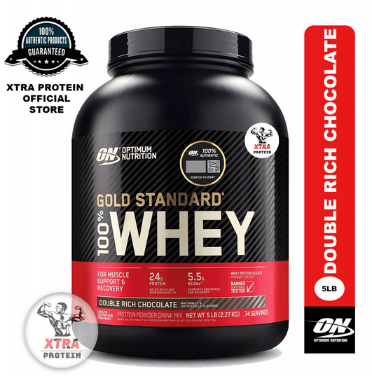 100% Whey Double Rich Chocolate Gold Standard Whey (Optimum Nutrition) 