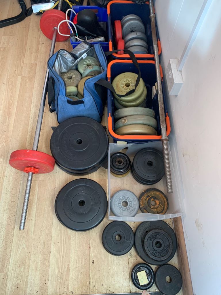 Standard 1” free weights £1/ kg